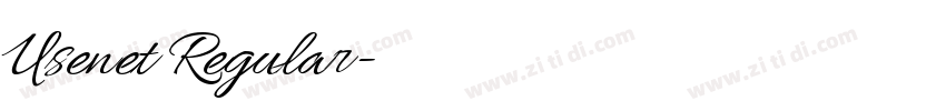 Usenet Regular字体转换 Usenet Regular字体转换